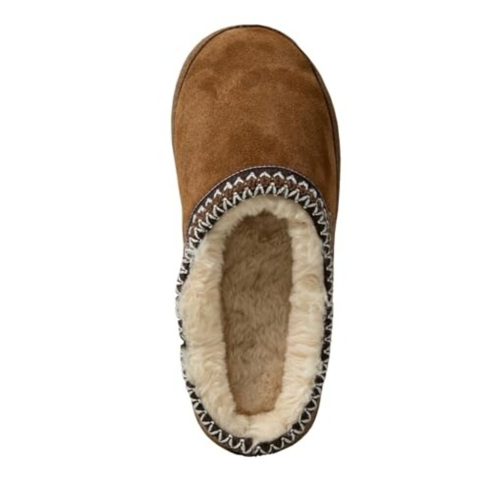 Lamo Women's Slip-on Slippers JULES Chestnut Leather Sz. 7 US 38 EU NEW~~EW2350 - Picture 14 of 15